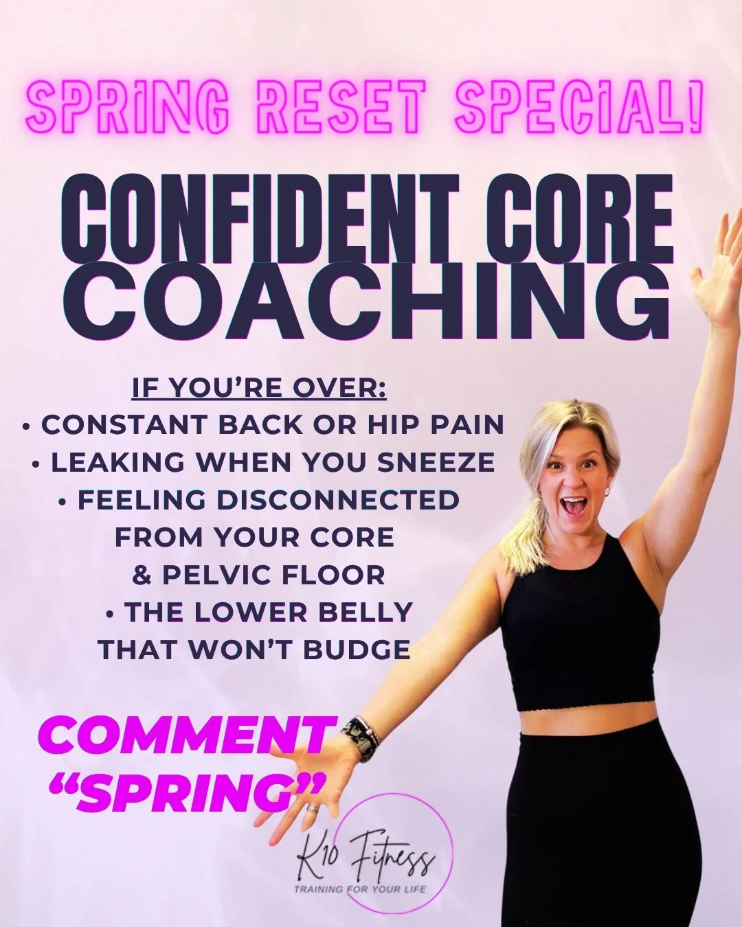 You&rsquo;re a mom which is hard enough&hellip;
but you&rsquo;re also dealing with:

&bull; back or hip pain (like alllll the time)
&bull; leaking when you sneeze&hellip;or cough or jump or even just run a little too far
&bull; you&rsquo;ve got a cor