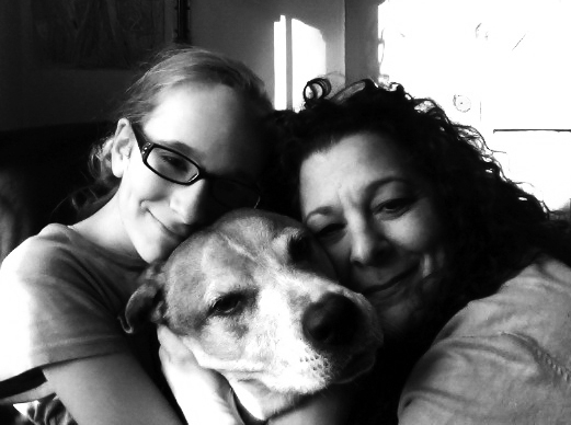 cooperthedog, mirra and me