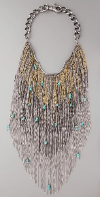 Southwestern Hippie Fringe Necklace from Desert Living Today 