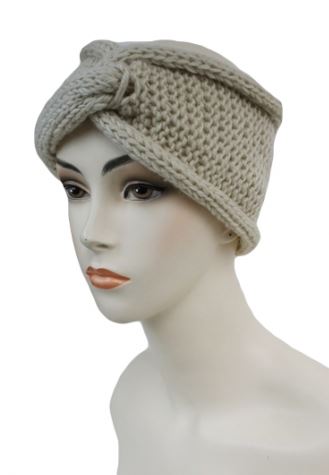 Knit headband, available in more colors. 