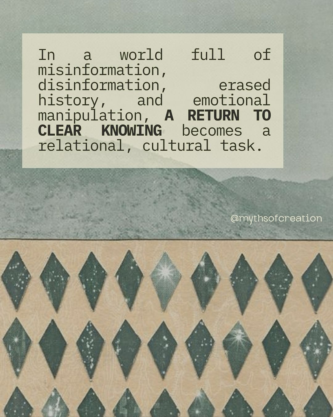 As I prepare for tomorrow&rsquo;s solstice ceremony, I understand how important it is for us to open our imaginations- so they no longer focus on enmity and hierarchy, but instead remember the point is to create a world that allows us to be more huma