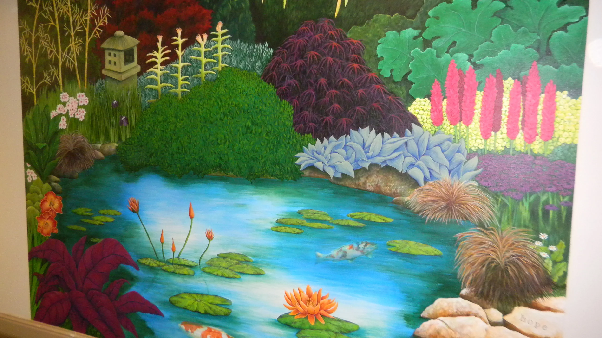   Crestwood Center 7'x10' mural 2013  