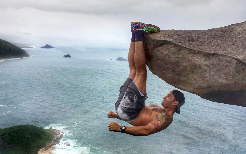 Picture from "the cliff" in Brazil.