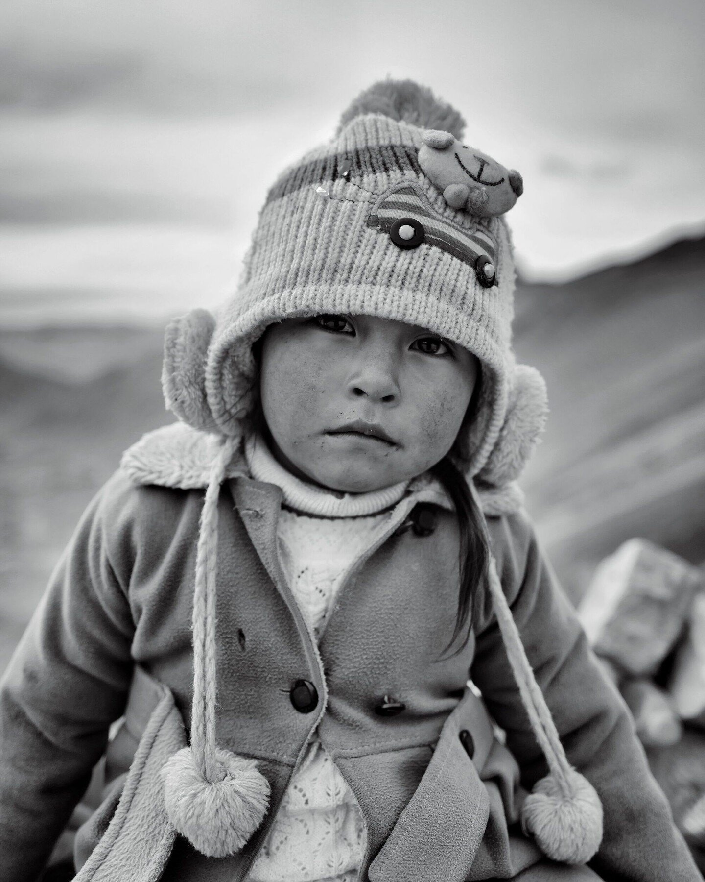 Child in the Andes &mdash; Peru