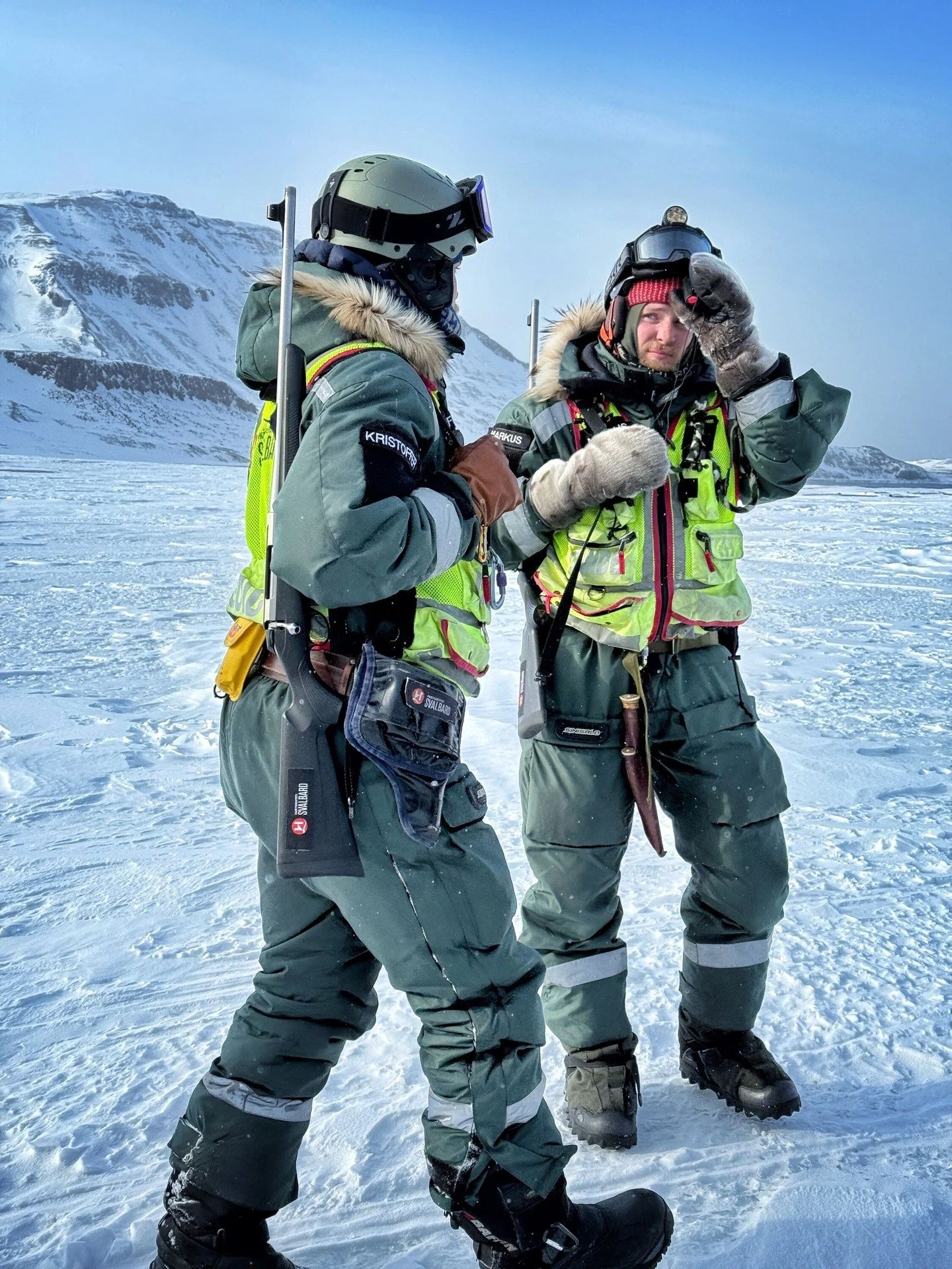 Polar bear protection &mdash; Svalbard, Norway