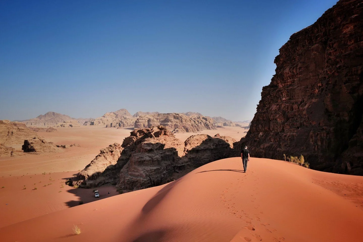 Sand dunes — Wadi Rum, Jordan