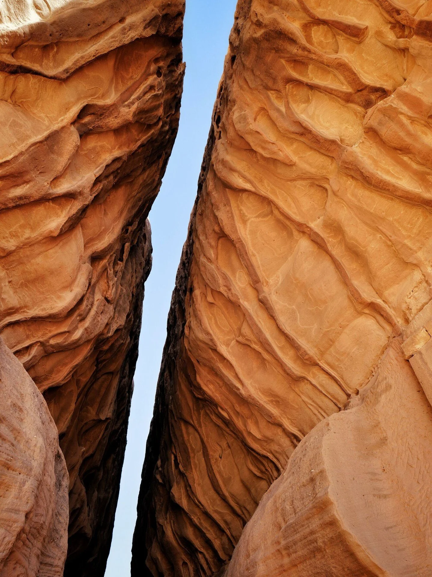 Rock formations in Hegra, Saudi Arabia