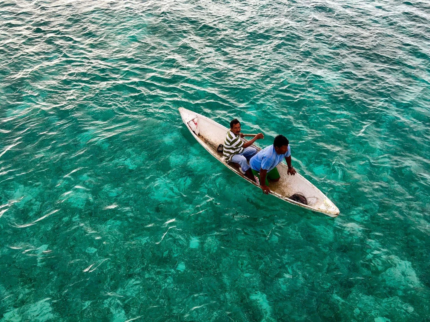 Canoe in Belize