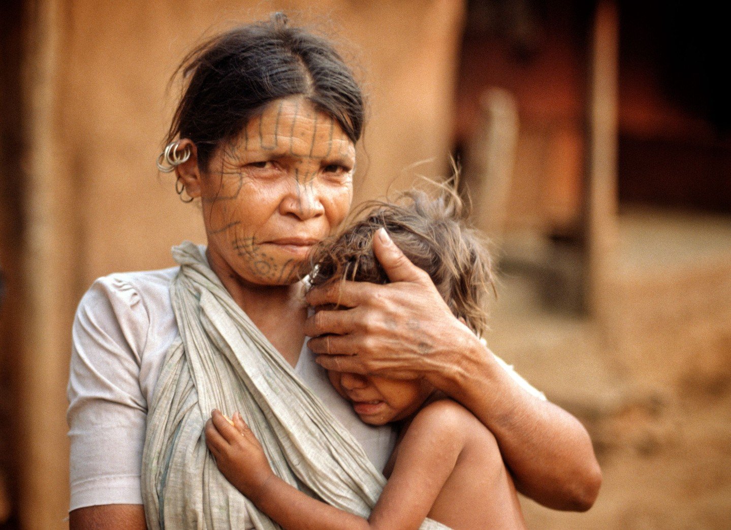 Mother and child &mdash; India