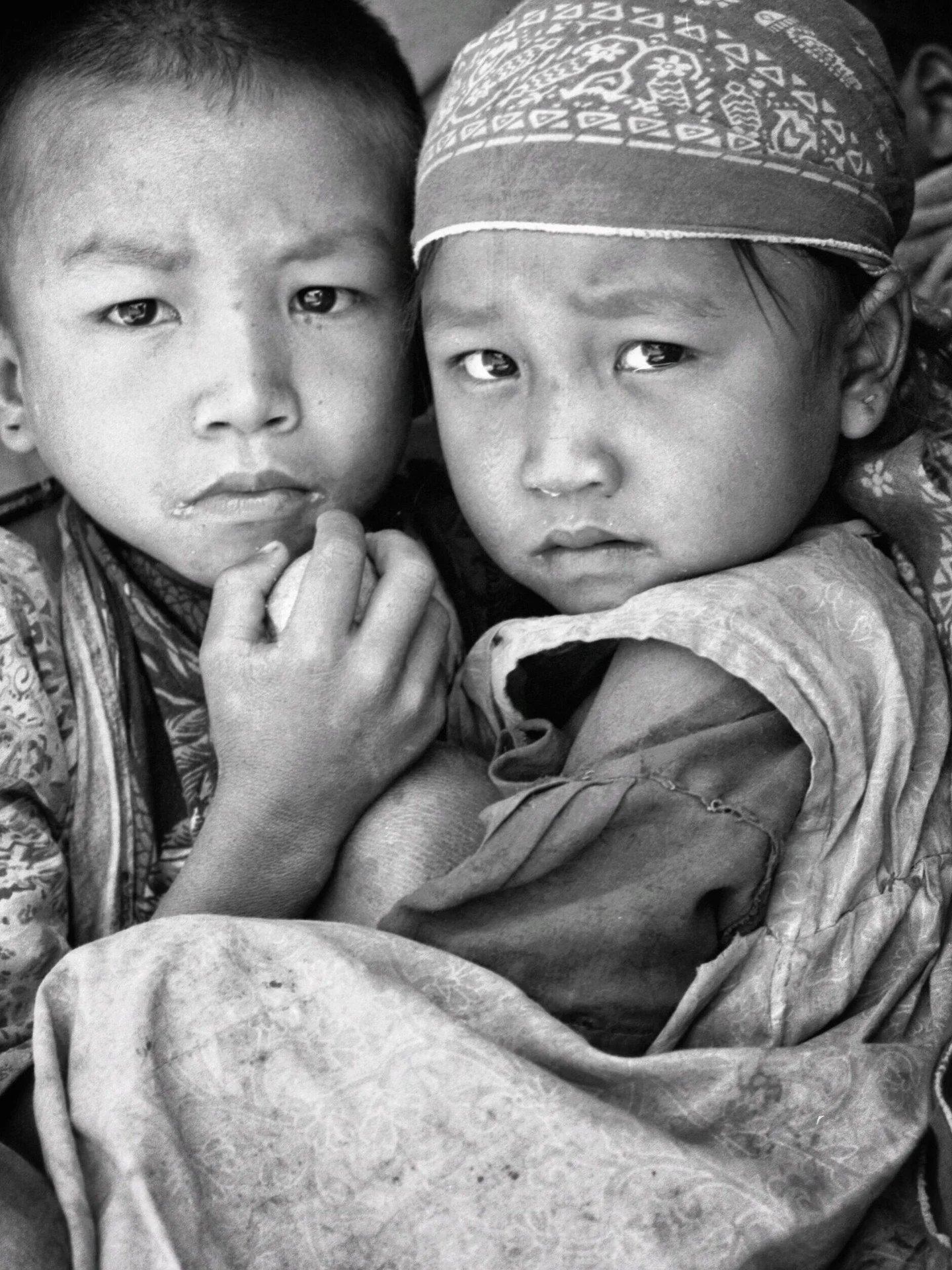 Brother and sister &mdash; Nepal