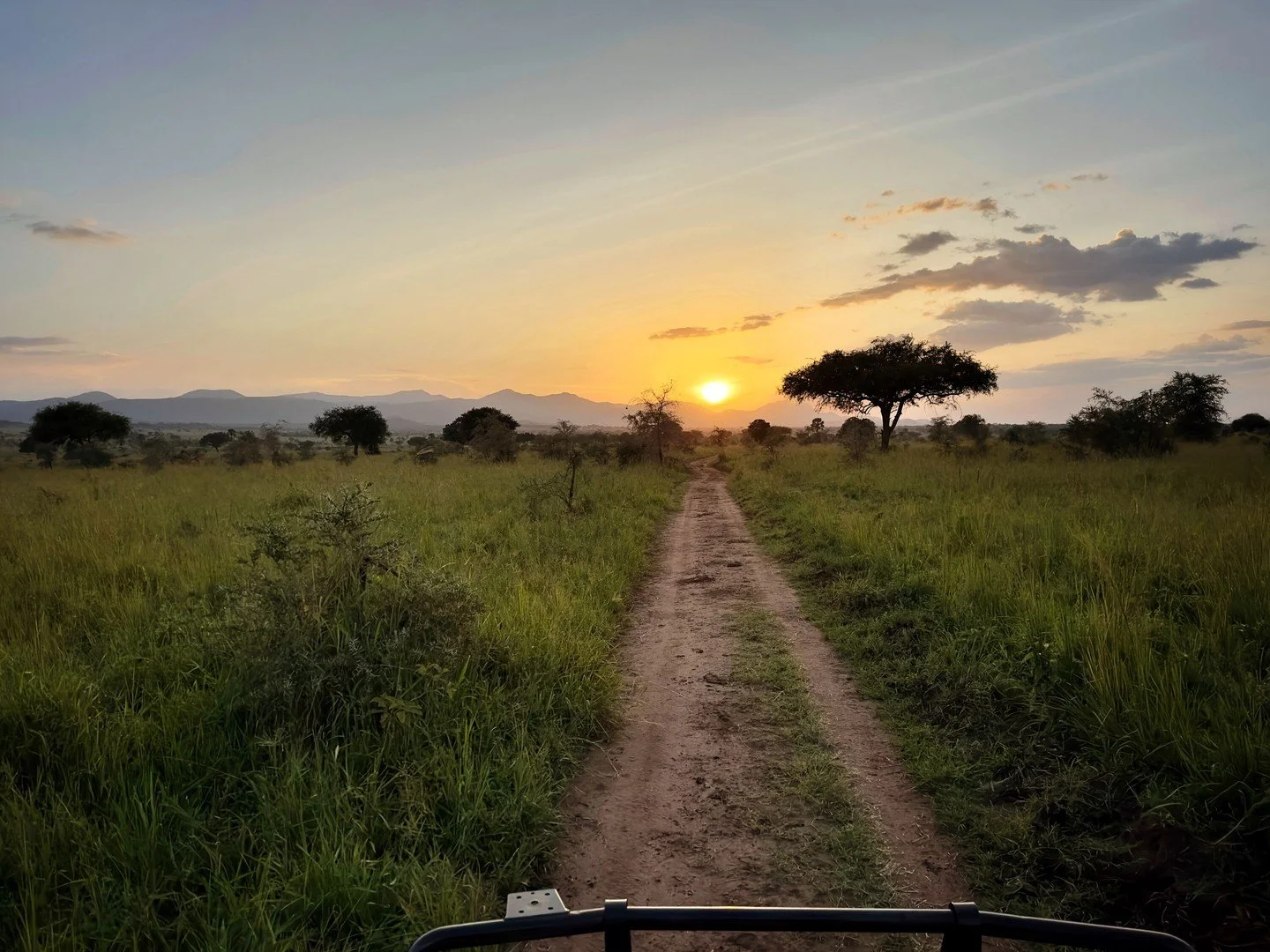 Sunset &mdash; Northern Uganda