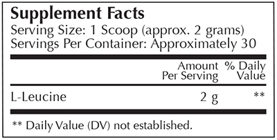 Recommended Usage: 1 scoop per day mixed into a protein-based beverage or as directed by your healthcare professional. Storage: Keep out of reach of children. Store sealed in a cool, dry place. Warnings: If taking medication, pregnant or nursing consult a physician before using.