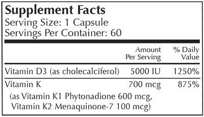  Other Ingredients: Cellulose (capsule), microcrystalline cellulose, silicon dioxide, L-leucine.
