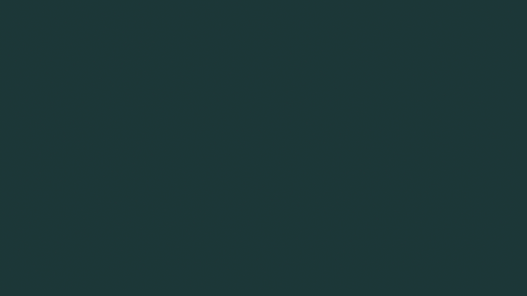 A solid dark teal gradient background.