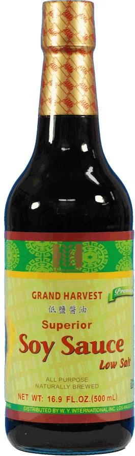 Grand Harvest Low Salt Soy Sauce
