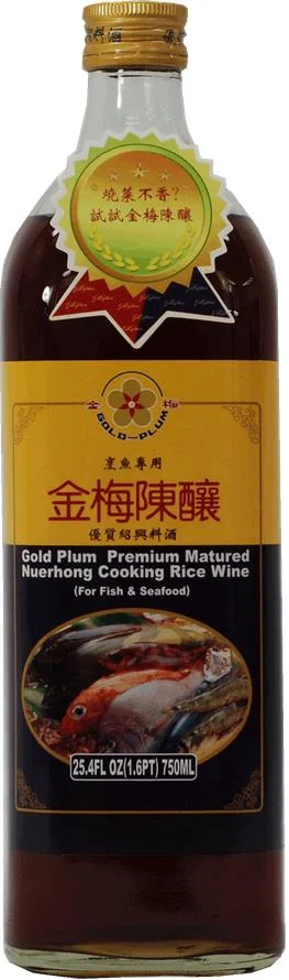 Gold Plum Premium Matured Nuerhong Cooking Rice Wine (For Meat)