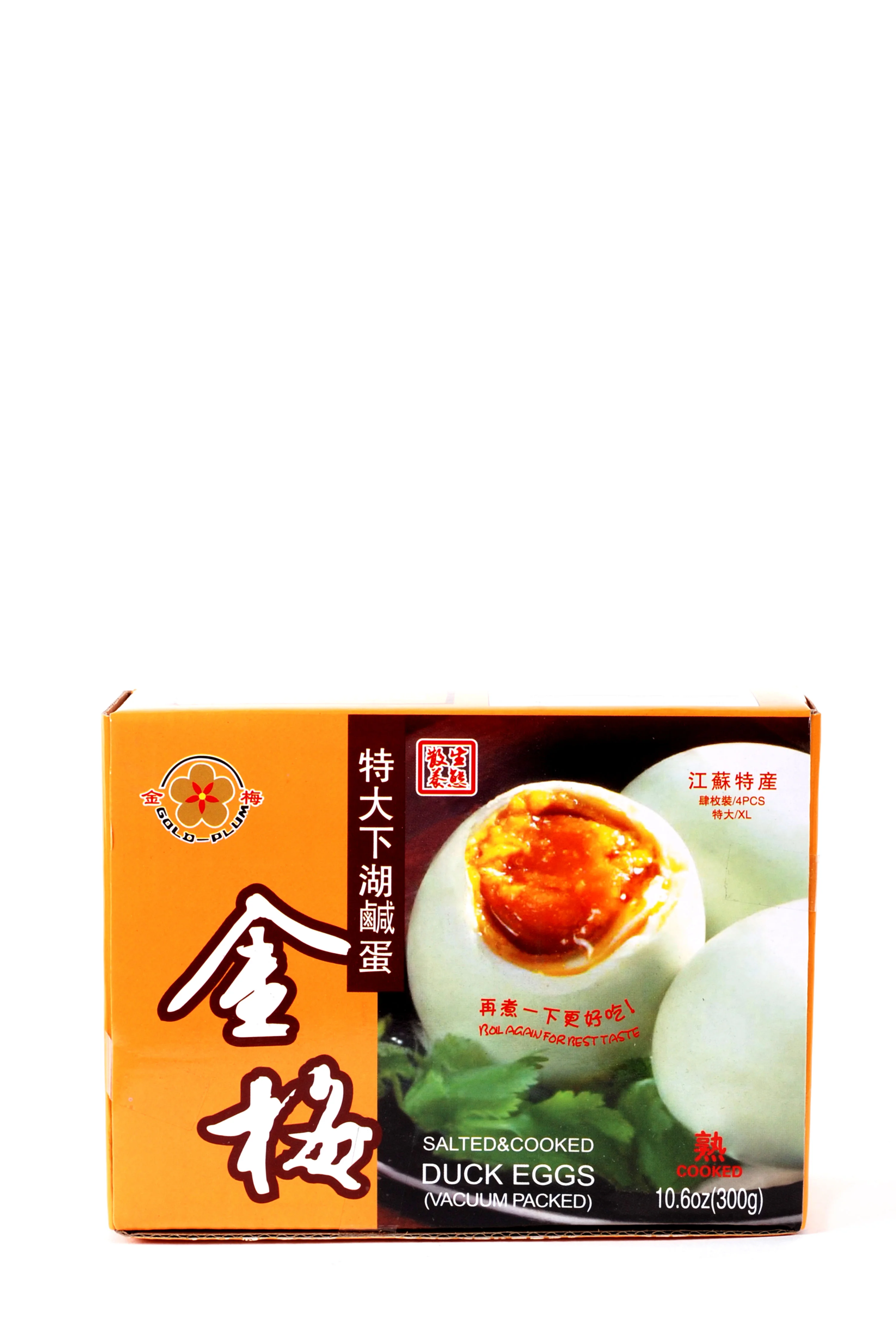 Gold Plum Salted & Cooked Duck Eggs