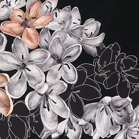 Detail of Unfolding by Lisa Goesling