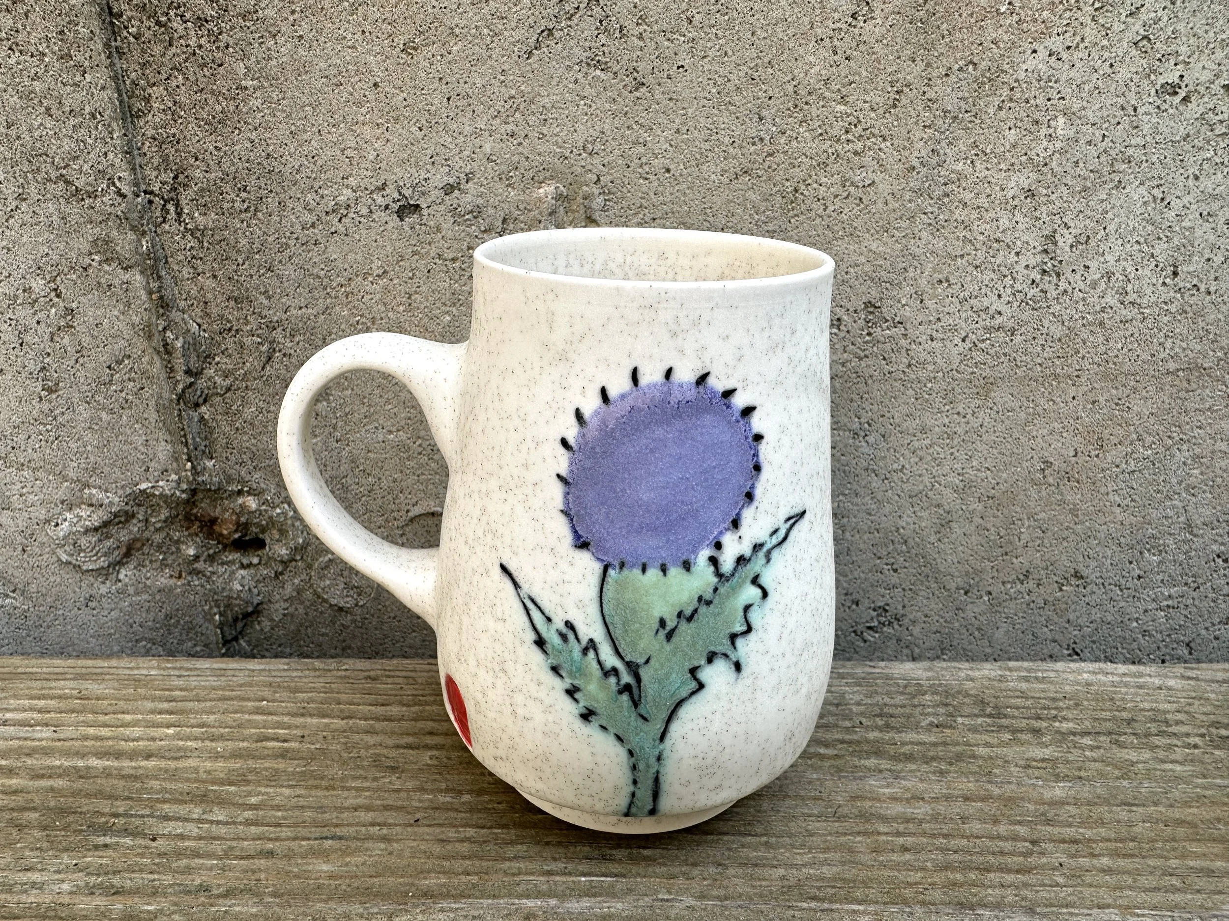 Thistle Cup with Handle