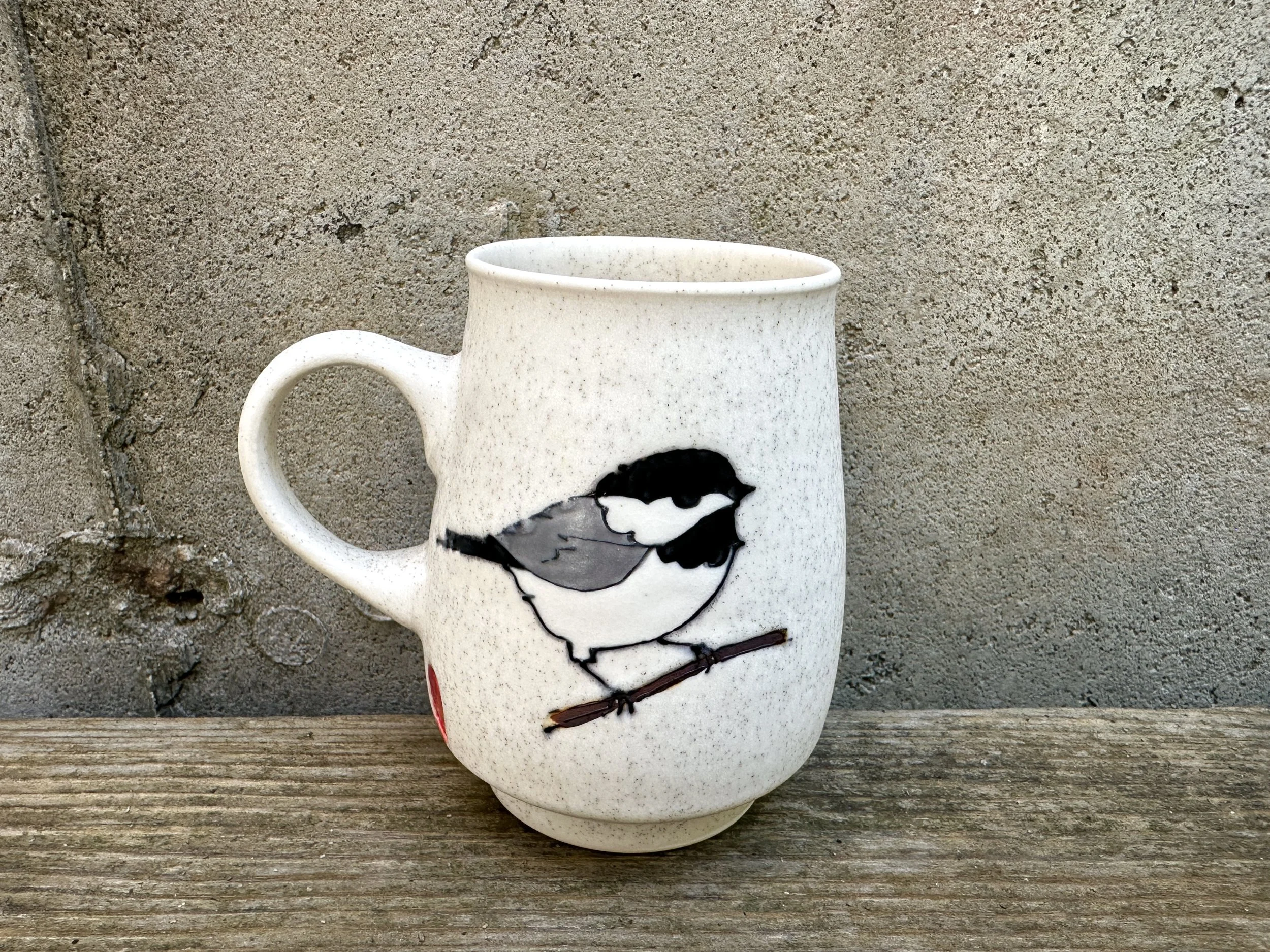 Chickadee Cup with Handle