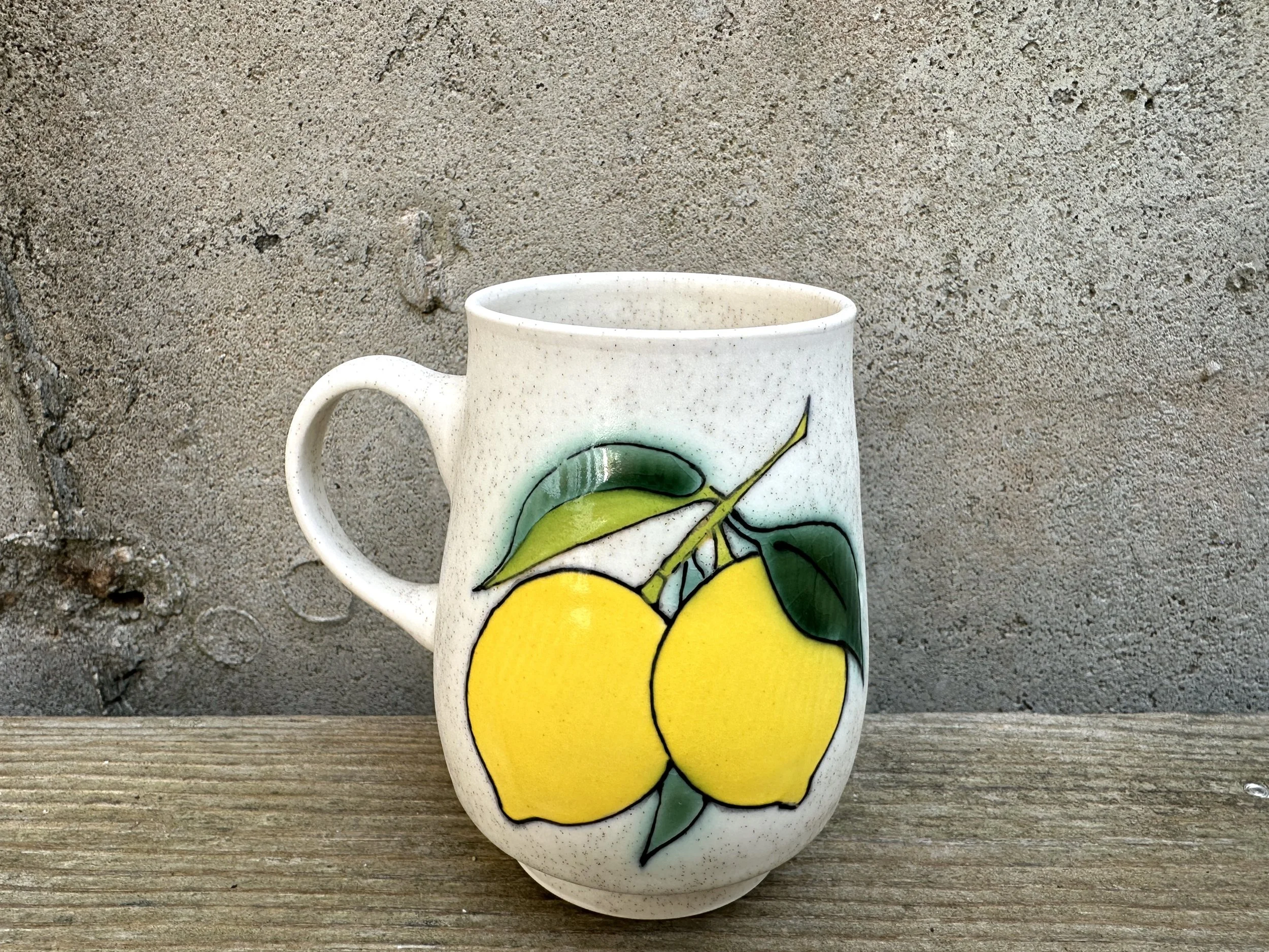 Lemon Cup with Handle