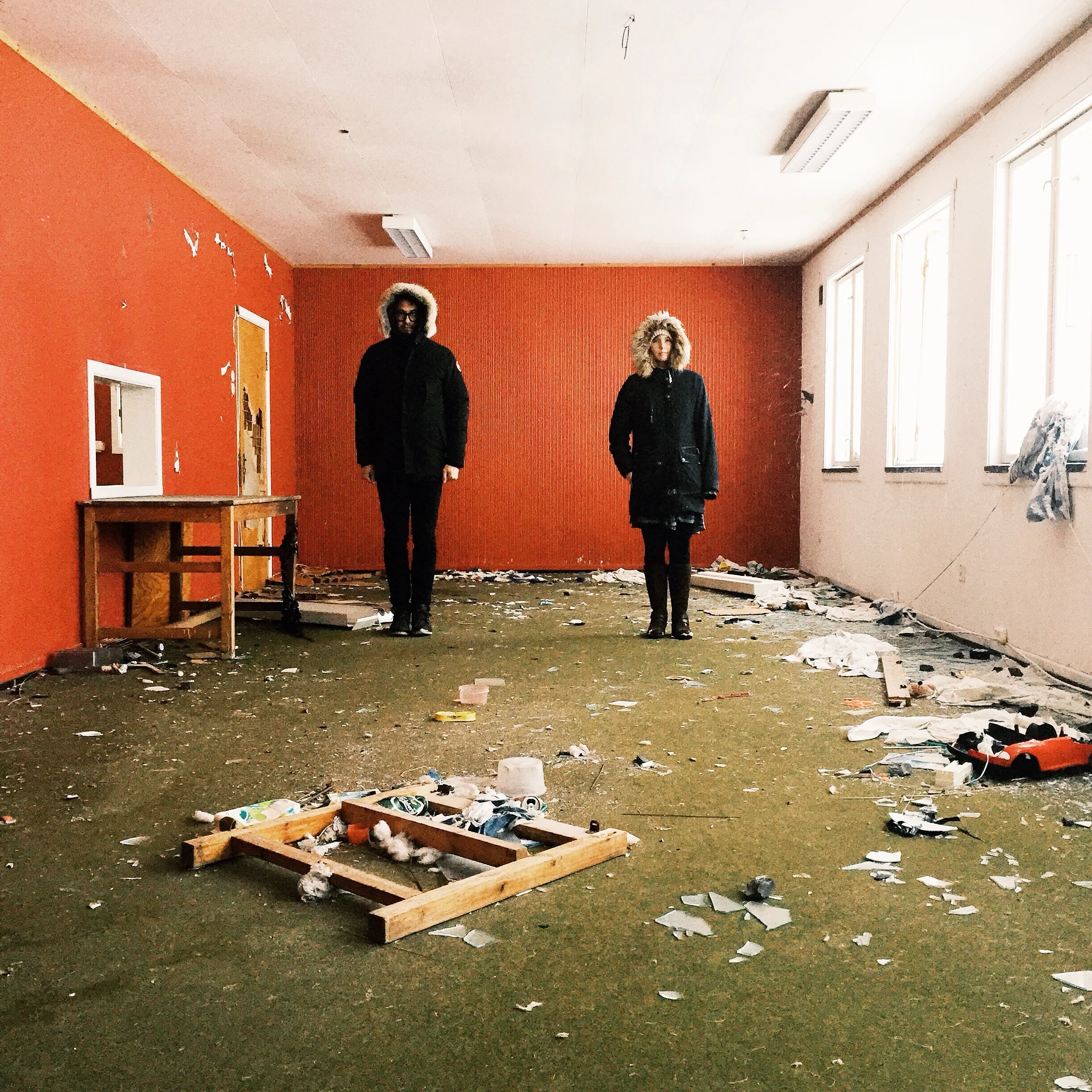 ABANDONED SCHOOLHOUSE, HONNINGSVAG, NORWAY