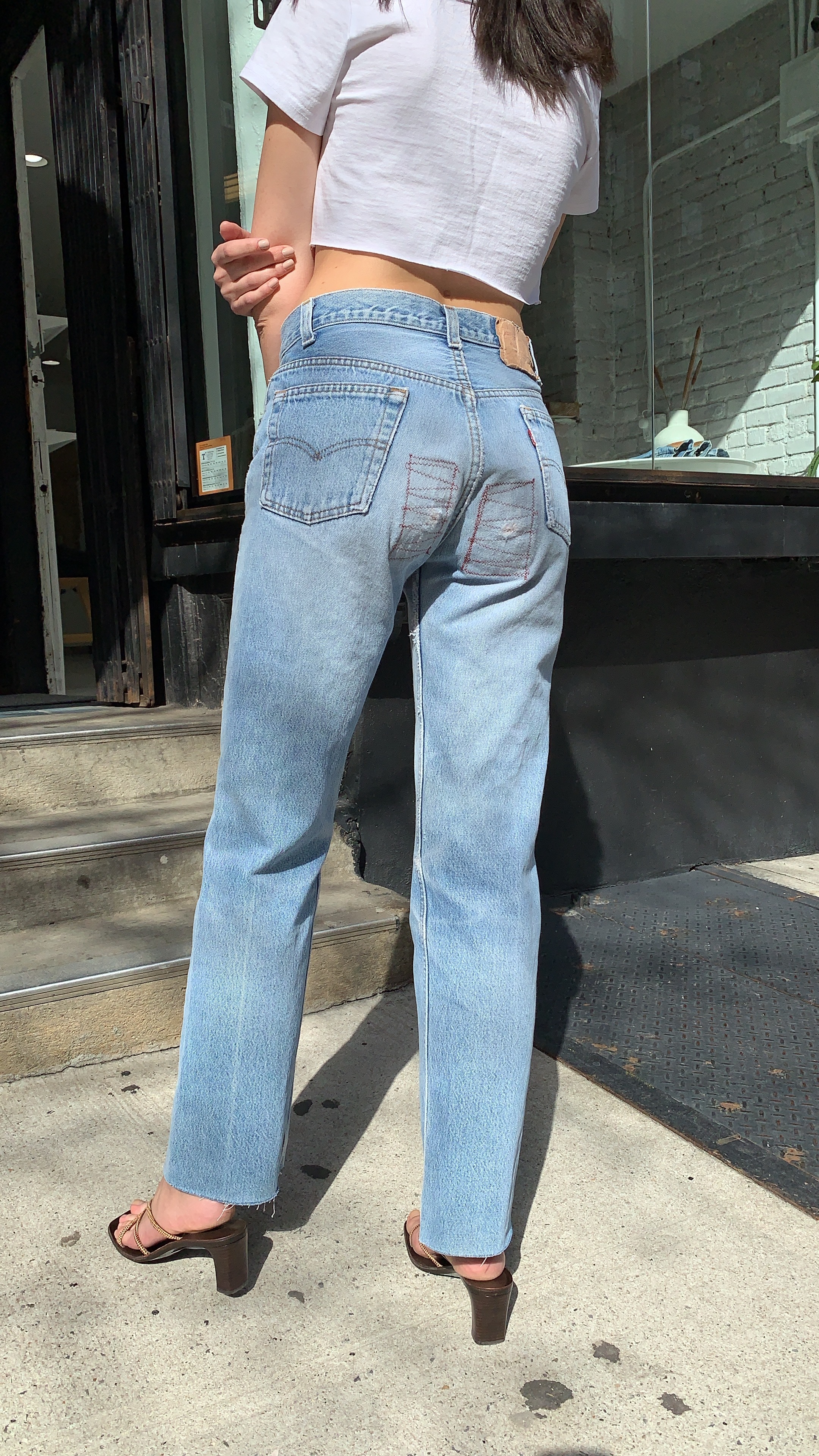 vintage levis 501 jeans high waisted