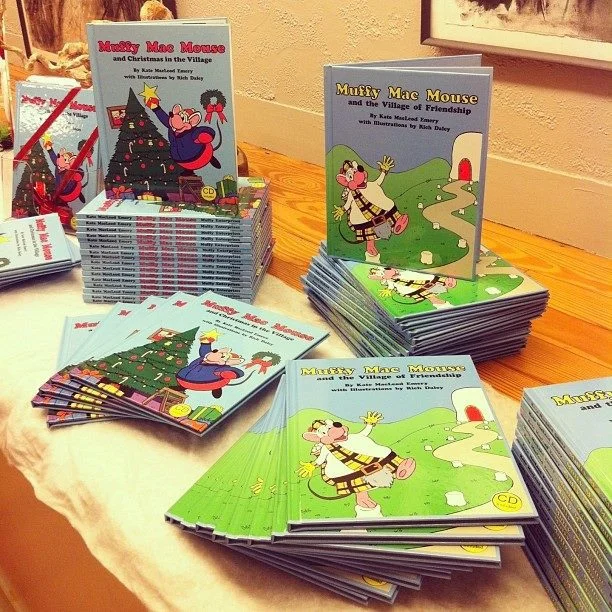 Taken during the Muffy MacMouse book signing on November 24th 2013