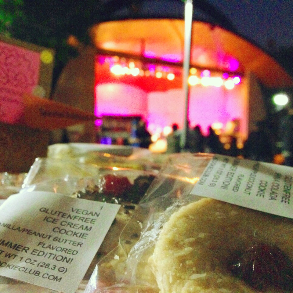 our view during summer nights show series at Levitt Pavilion MacArthur Park august 2014
