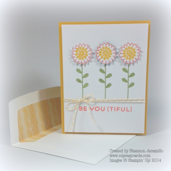 Simple Saturday - Be You{tiful} Blossoms