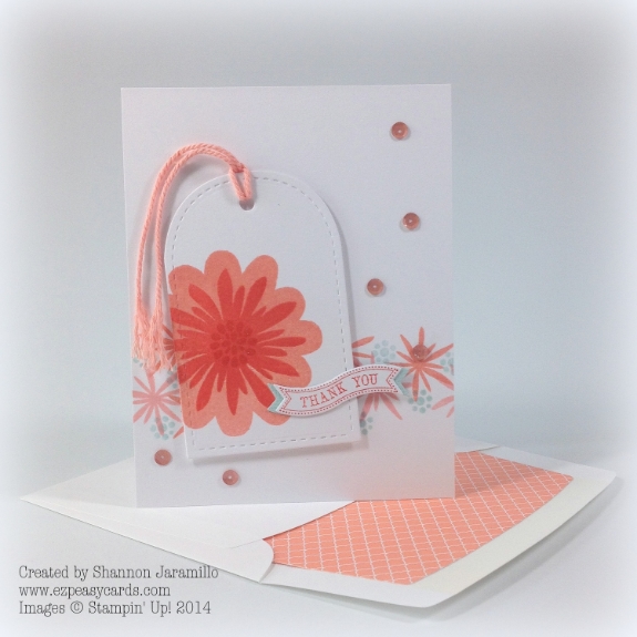 Flower Patch Thank You - Retro Sketches #136