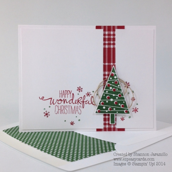 Happy Wonderful Christmas - CAS(E) this Sketch! #98