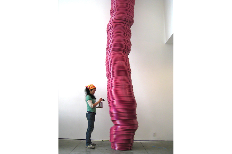   Forces of Nature: Tornados and Hula Hoops , 2009 Installed at 516 Arts, Albuquerque, New Mexico 