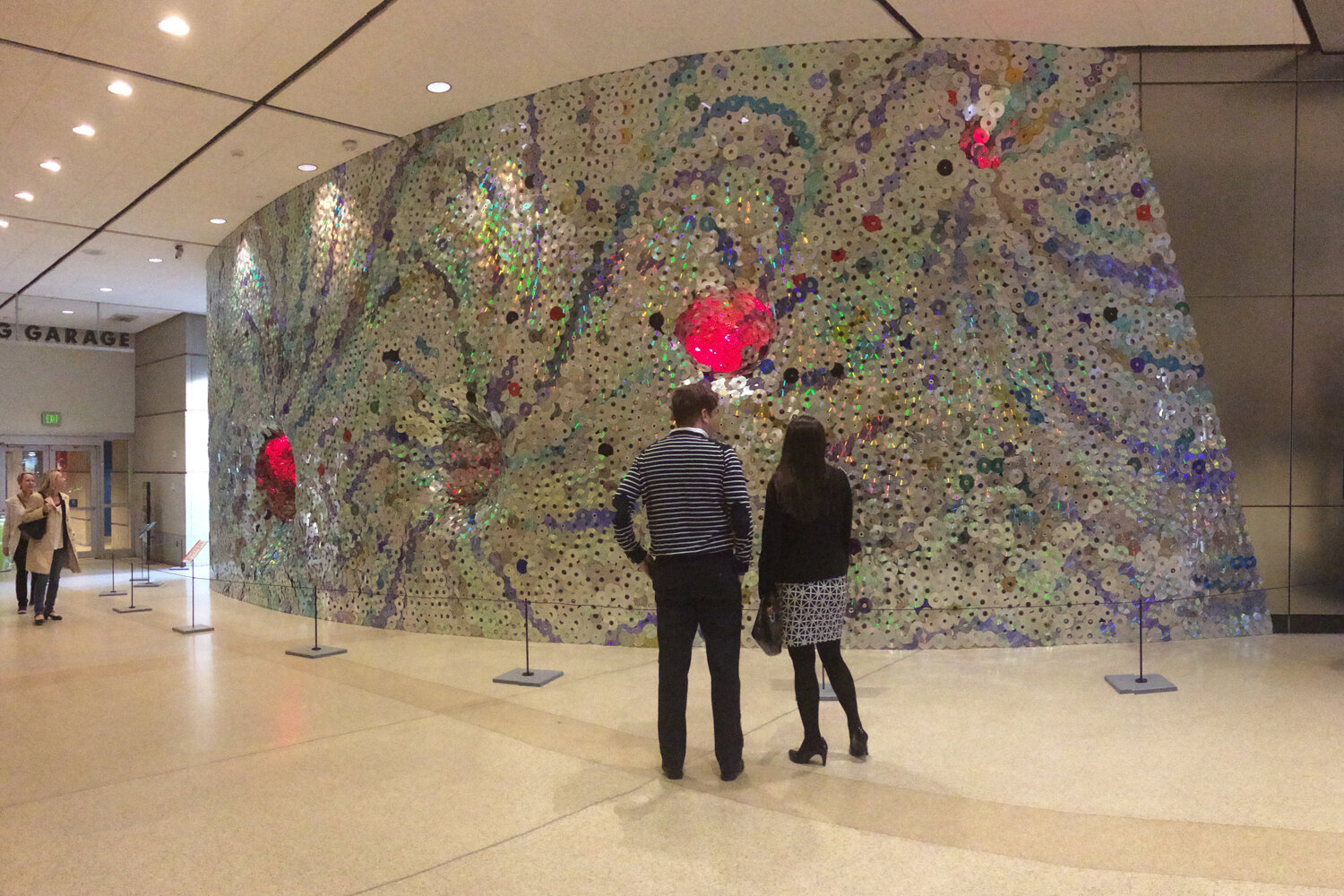  Event Horizons, Indiana State Museum, Indianapolis - site-specific sculptural installation 