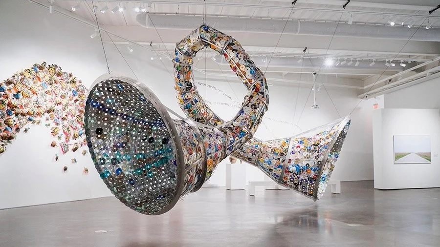   Loop: Gravity Repeated,  installed at Oklahoma Contemporary in Oklahoma City, OK Photo by Blake Studdard 
