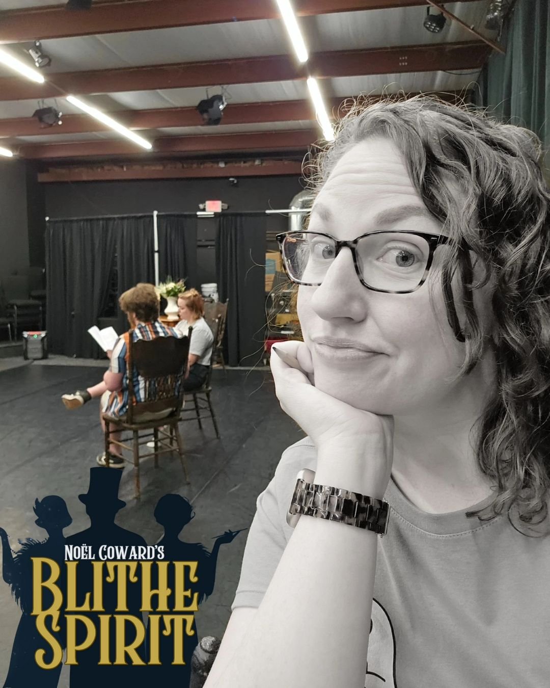 When your husband is having a nice scene with his new wife and you can hear it right down the garden.

Don't miss the chance to eavesdrop with Elvira in Blithe Spirit on May 31st &amp; June 1st. 

And visit onlyincartersvillebartow.com for more local