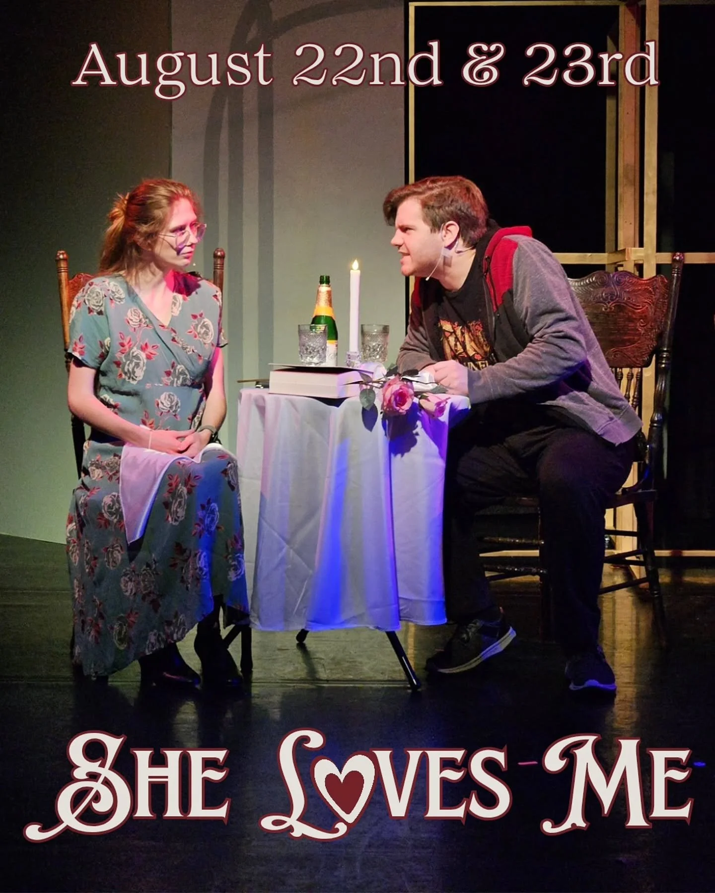 Dear friends, don't miss your chance this Friday &amp; Saturday to laugh along as Georg, Amalia &amp; all their coworkers at Maraczek's Parfumerie stumble through their lives &amp; loves! If you're a fan of You've Got Mail, or rom-coms in general, yo