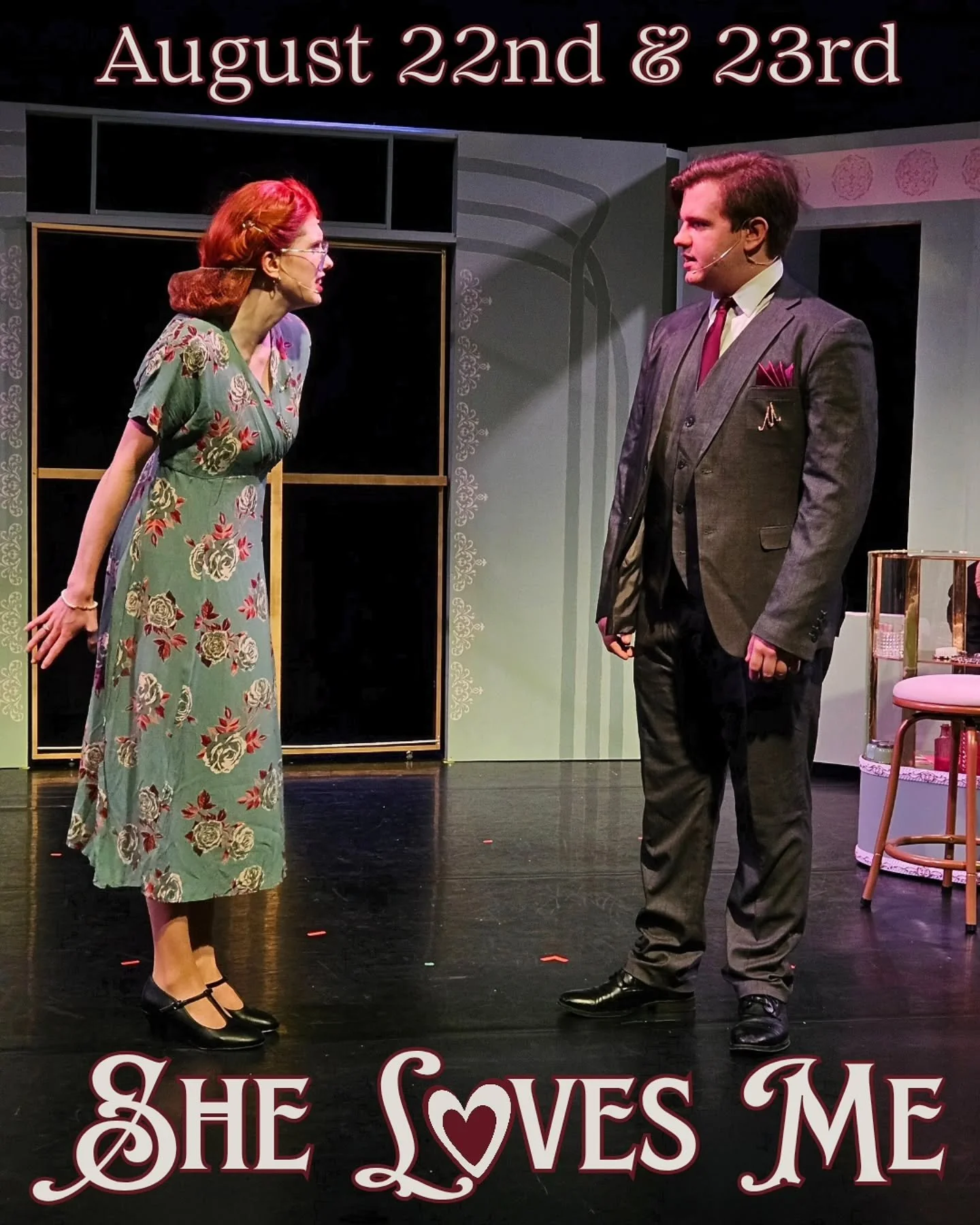 She Loves Me opens tonight at 7! Don't miss this hilarious musical rom-com! Tickets available online now at the link in our bio. 

And visit cartersvillemuseumcity.com for more local events 

#ACTIinc #shelovesme #musicaltheatre #communitytheatre #su