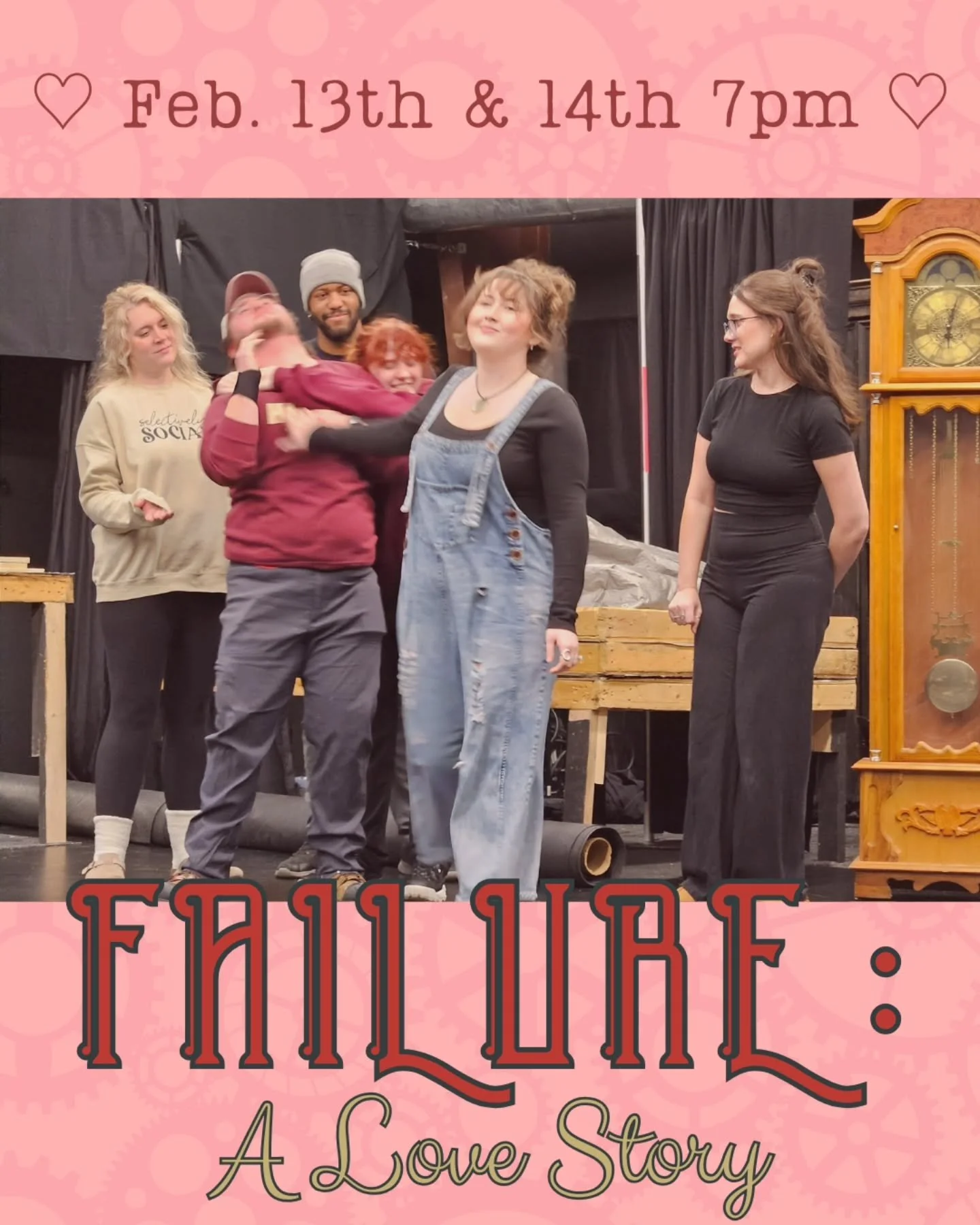 Failure: A Love Story tech starts today! Make sure you get your tickets to see this beautiful story of love, loss &amp; life this Valentine's weekend. Tickets available at the link in our bio. 

And visit cartersvillemuseumcity.com for more local eve