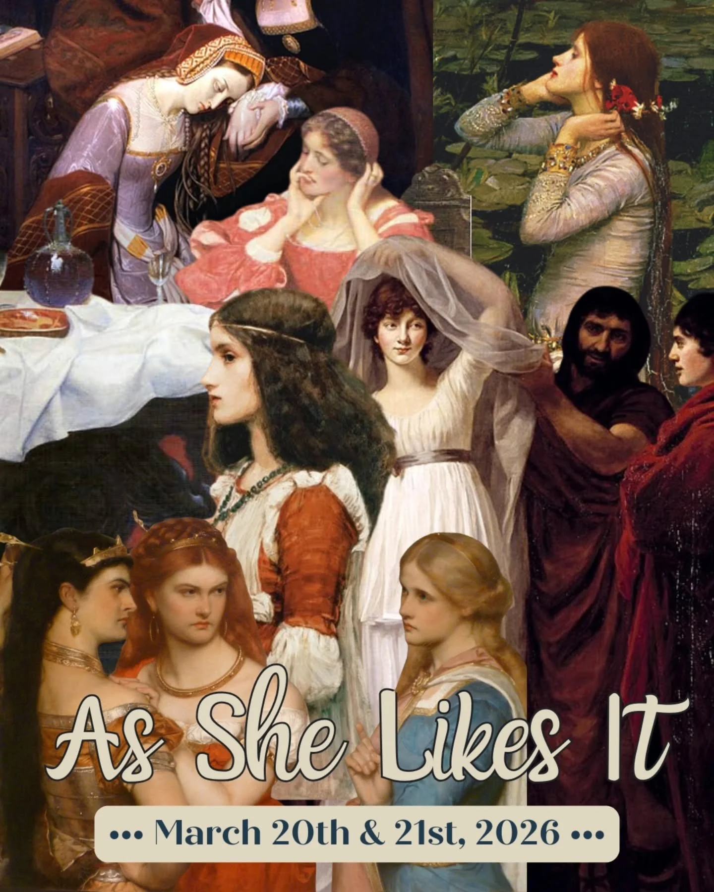 Tickets are available online now! Make sure to reserve yours so you don't miss this fabulous collection of plays that gives a spotlight to Shakespeare's leading ladies in a way you've never seen them before! Ticket link in bio.

And check out carters