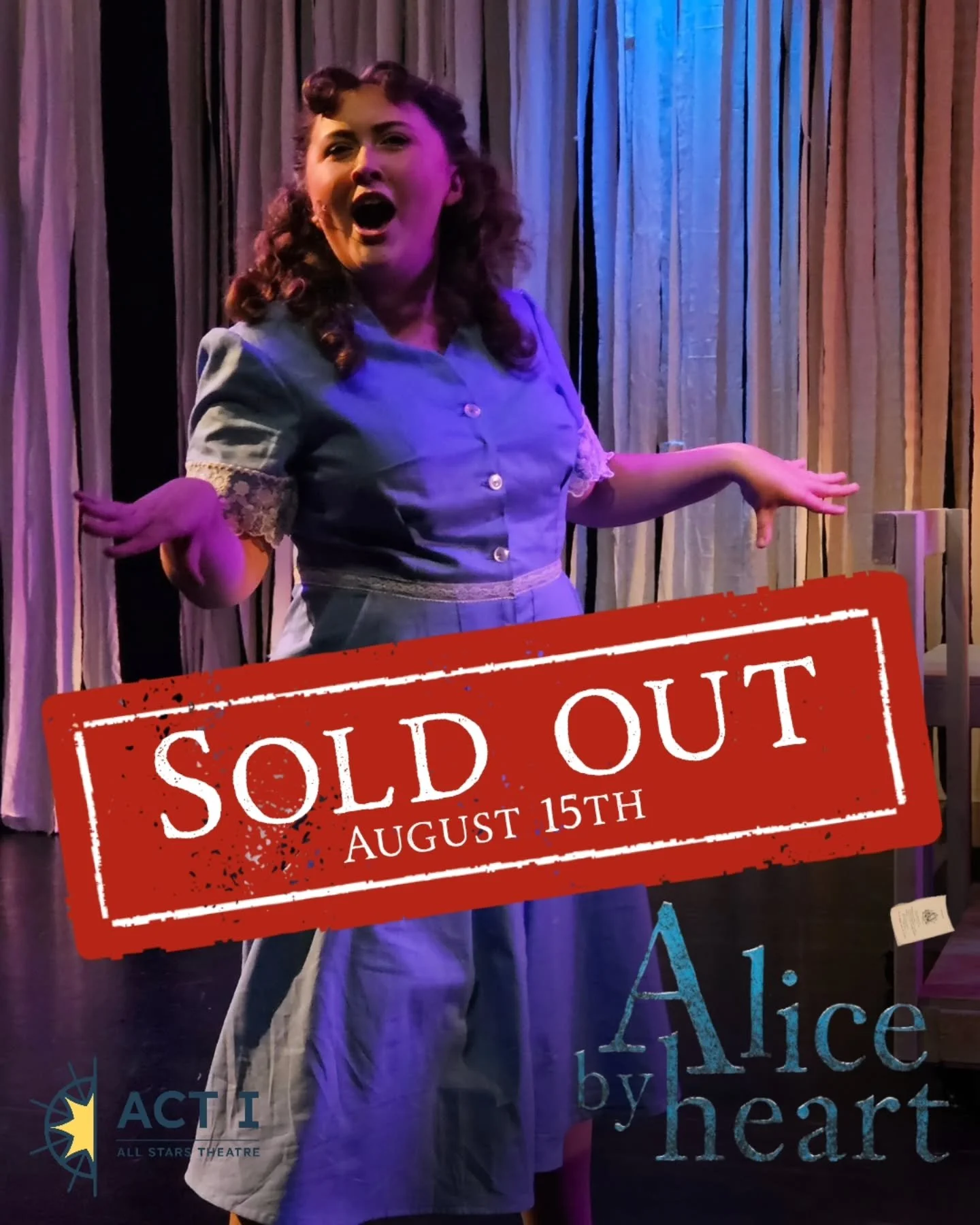 Time has run out to see our opening weekend cast, but you can still snag tickets for the 21st &amp; 22nd. They're going fast though, so grab them while you can!

*And a quick reminder to be VERY cautious about people claiming to be selling their tick