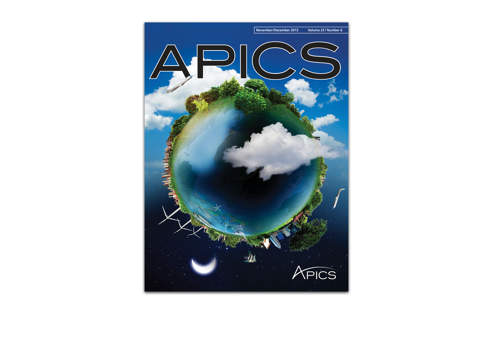  Cover for the November/December 2013&nbsp; APICS &nbsp;magazine. 