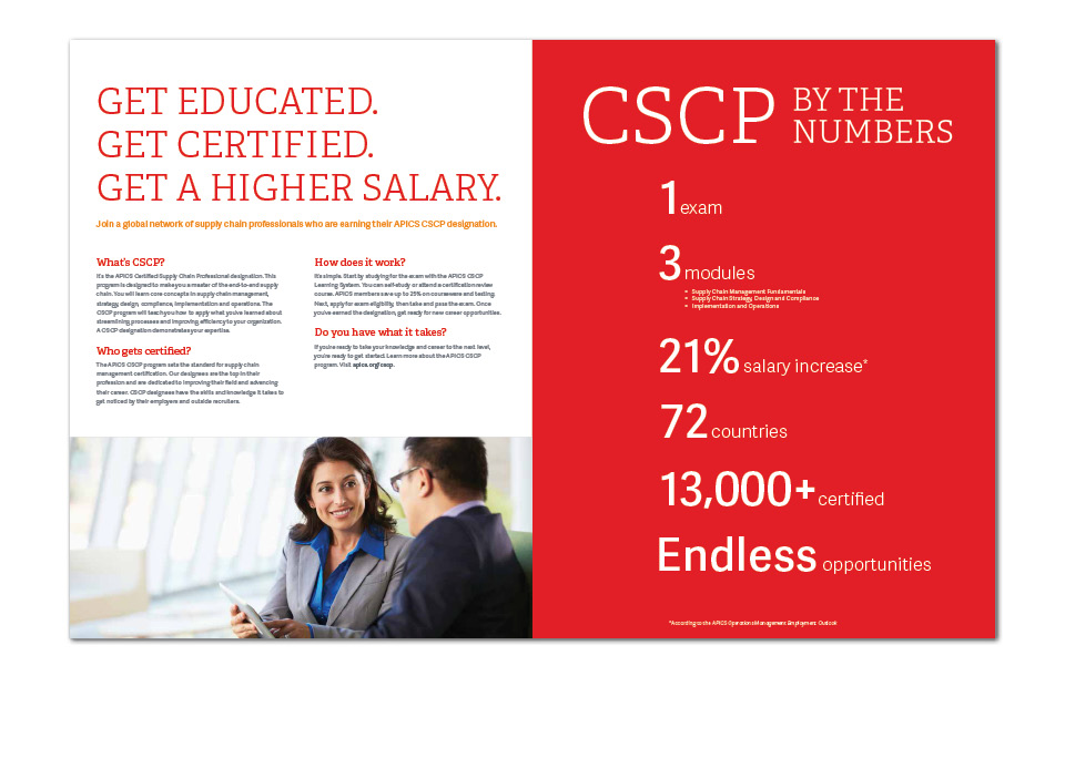  CSCP brochure inside pages. 