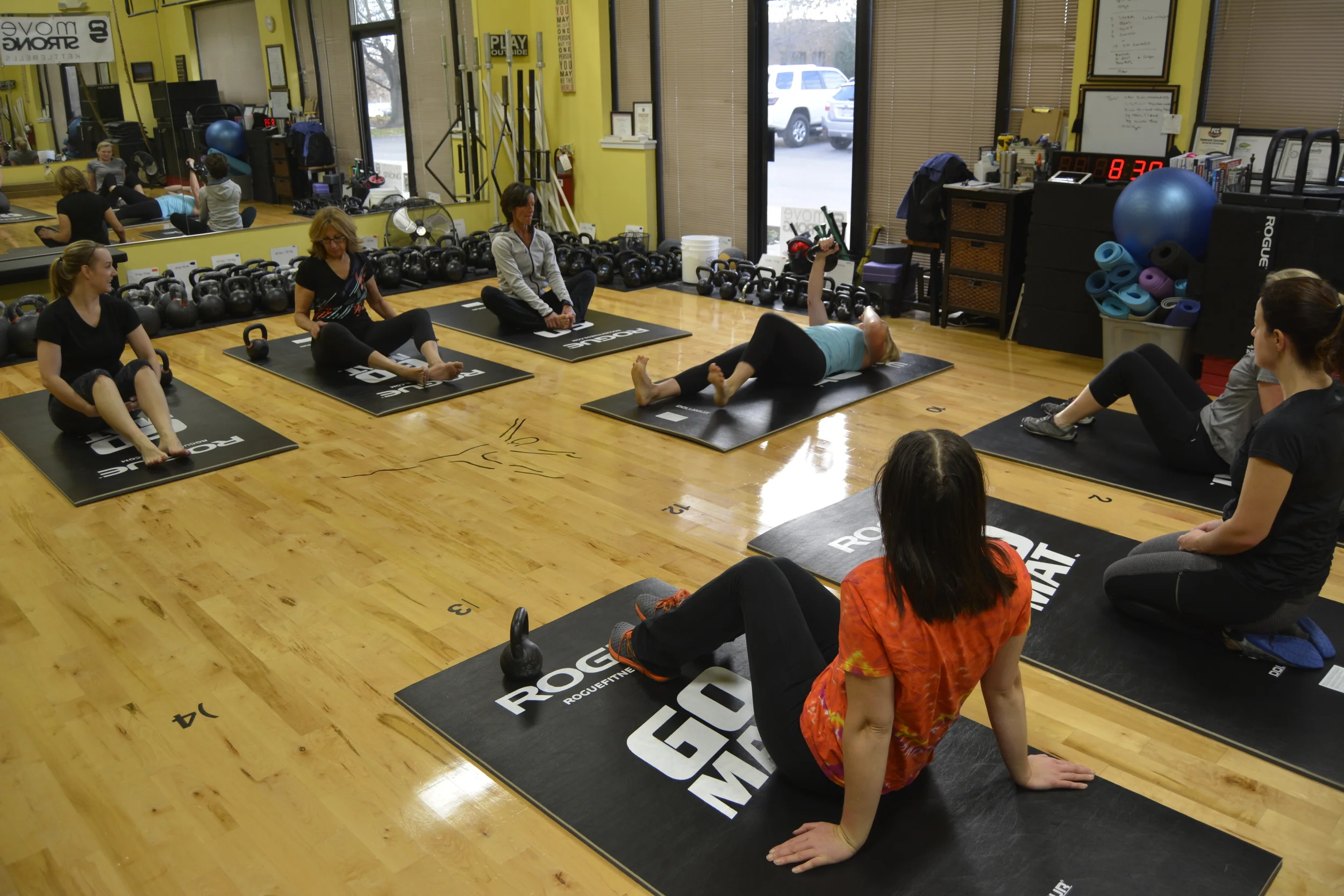 Lori group teach floor.jpg