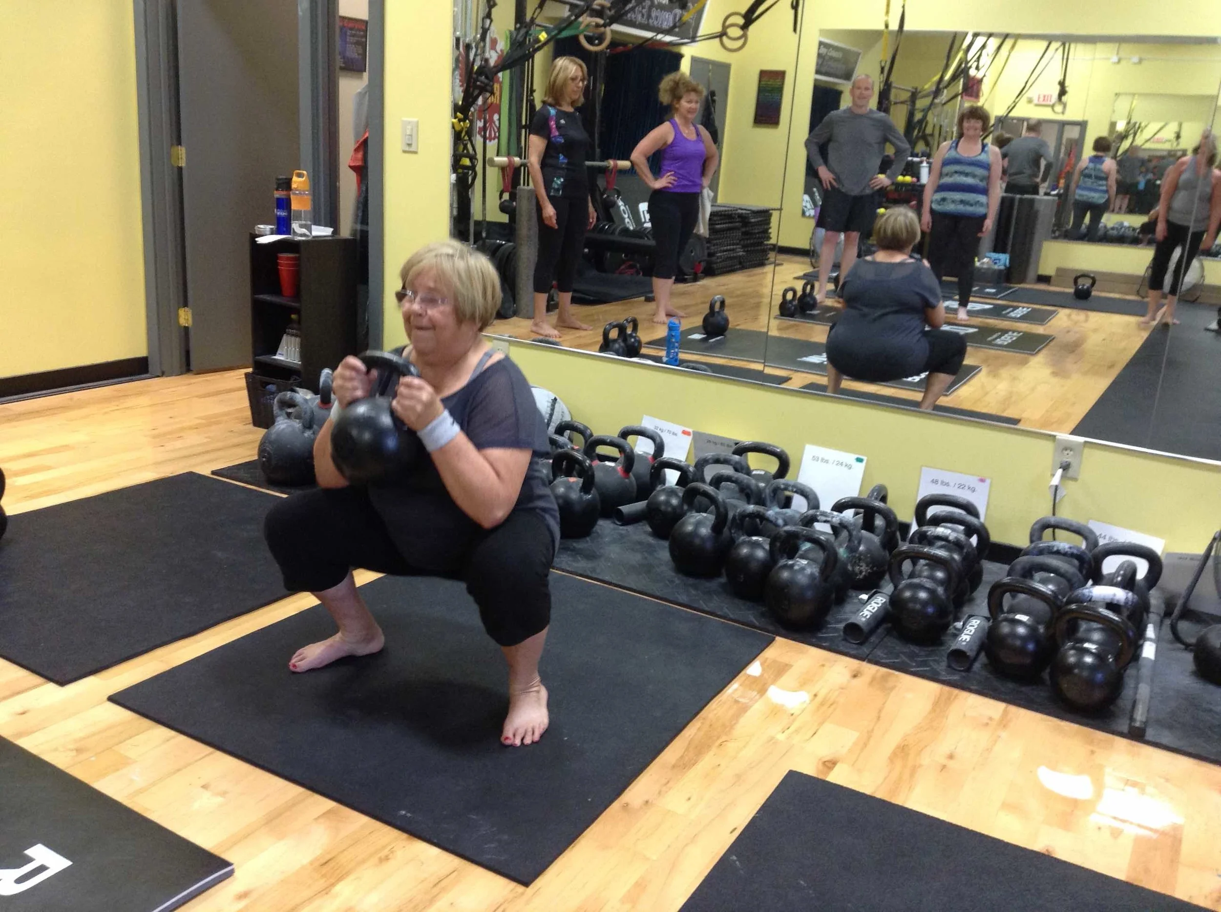 Patty applies her mobility and strength to all areas of her life; enjoying grandchildren, travel, walking, hiking, yoga and moving heavy things as needed.