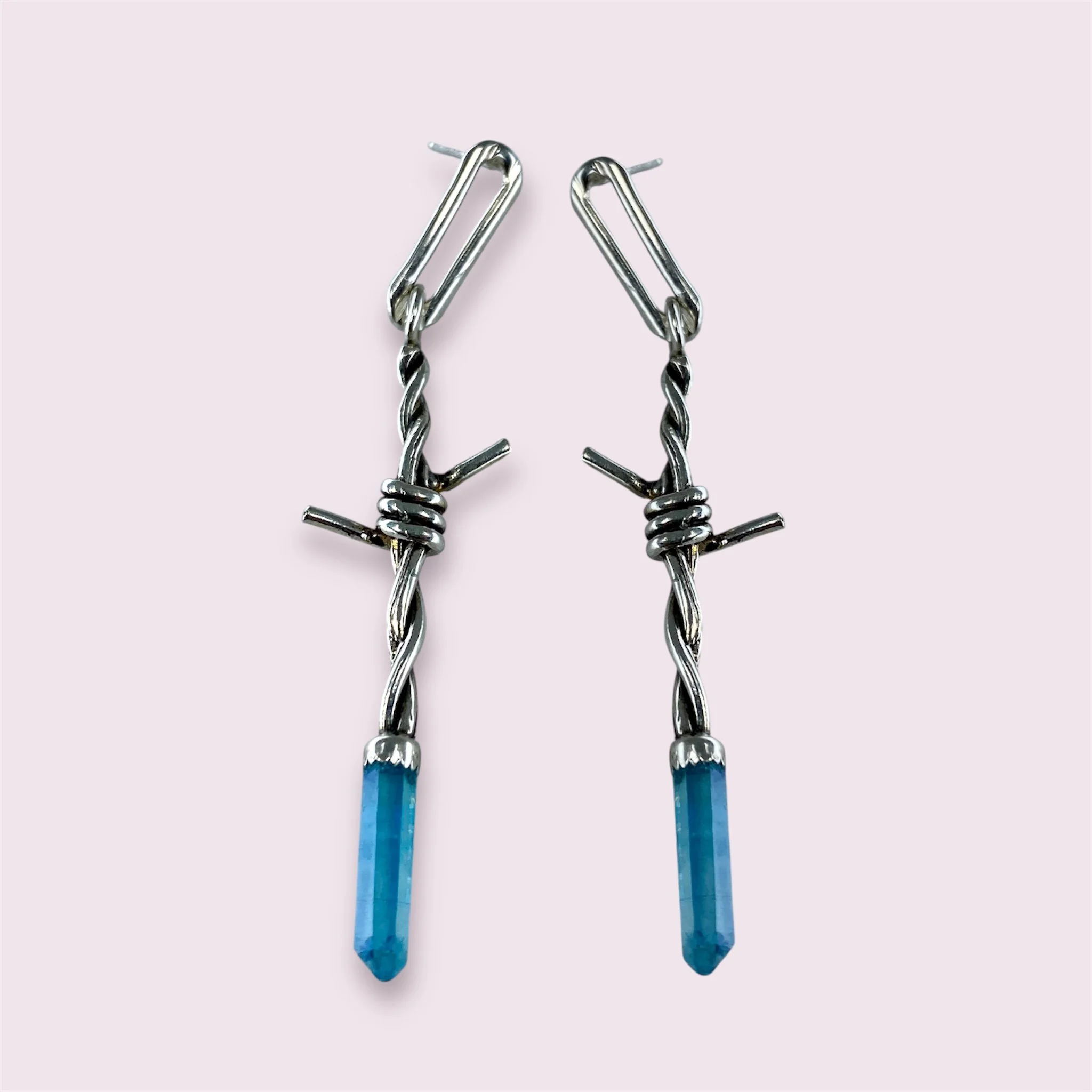 dangle barb earrings- quartz.JPG