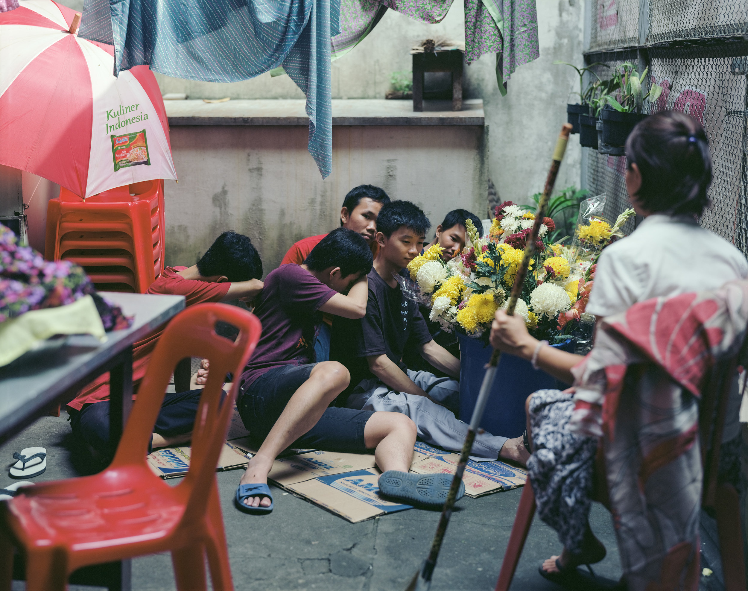 Sitting Together, 2016