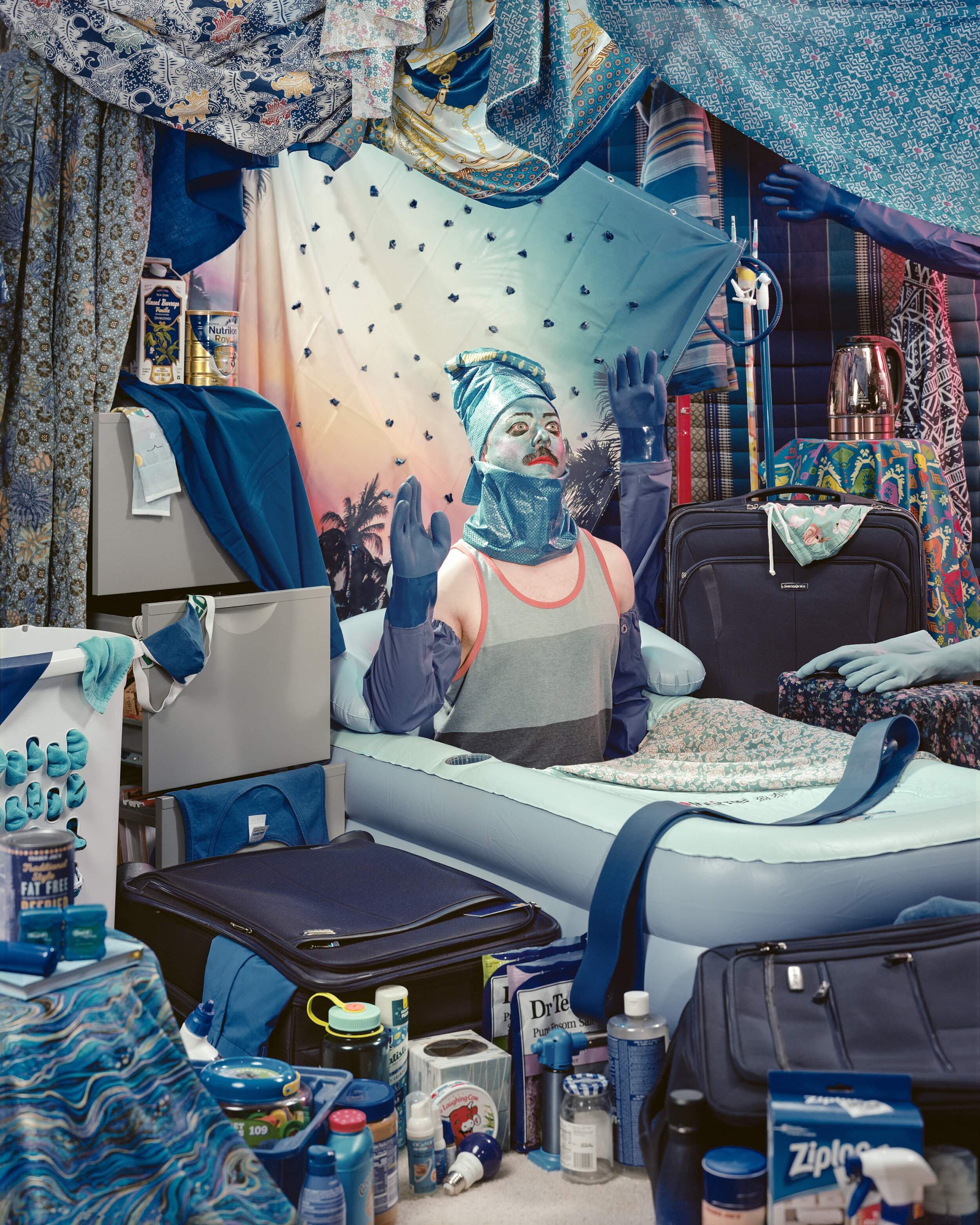 Quarantine Blues (Everything Blue in My Apartment), 2020