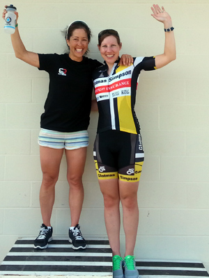 Alysia takes second in the Womens Cat 3.
