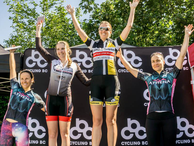 Jody Rechenmacher wins the Women's Cat 3 Road Race